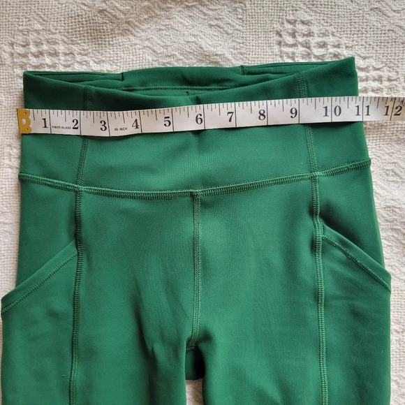 Lululemon Invigorate High-Rise Athletic Legging , Crop 23" Everglade Green - Picture 10 of 11